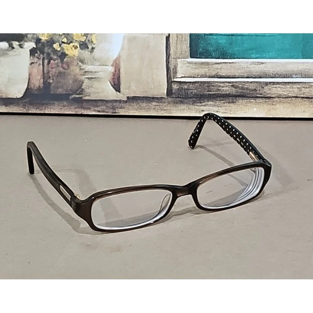 Nine West  NW5002  210 Eyeglass Frames  Only Clear Brown  52-16-130